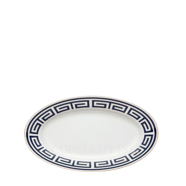 pickle dish labirinto blue