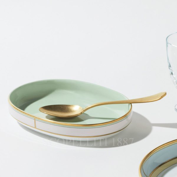 ginori 1735 pickle dish diva rosa