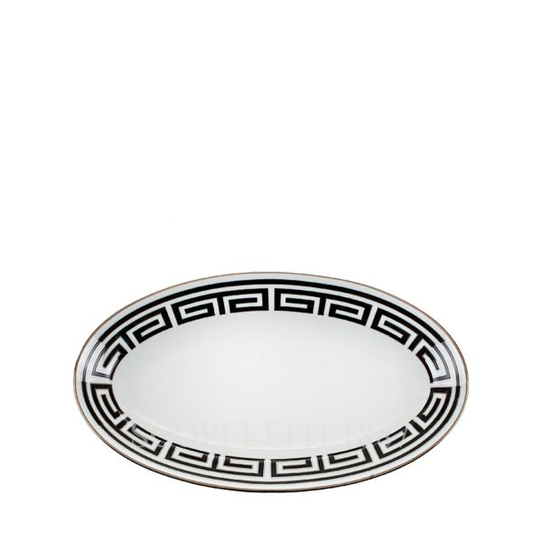 ginori dish plate labirinto black