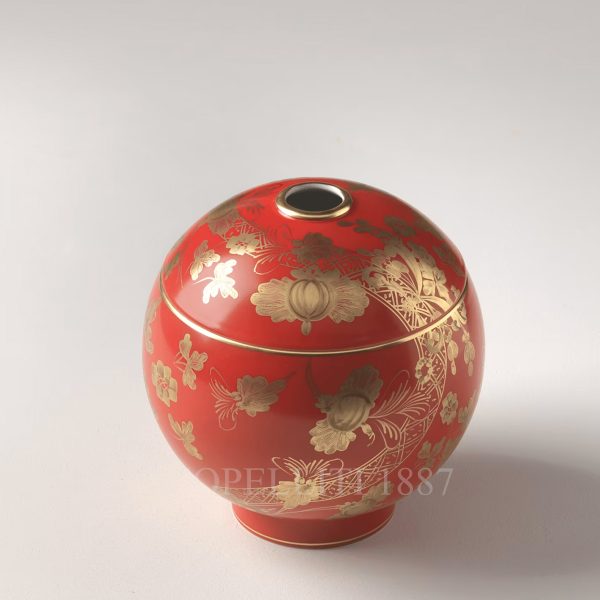 ginori rubrum oriente italiano difusser holder vase