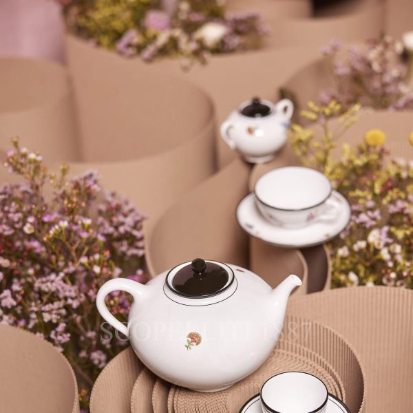ginori tea set for 2 people arcadia