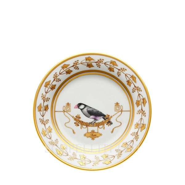 ginori voliere bread plate padda