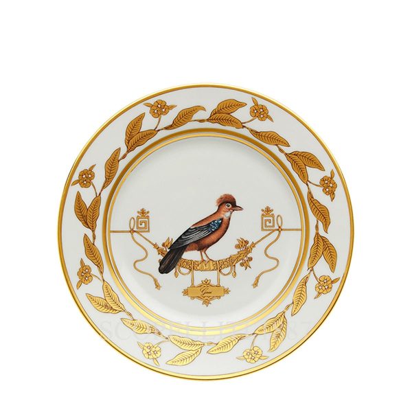 ginori voliere dessert plate geai