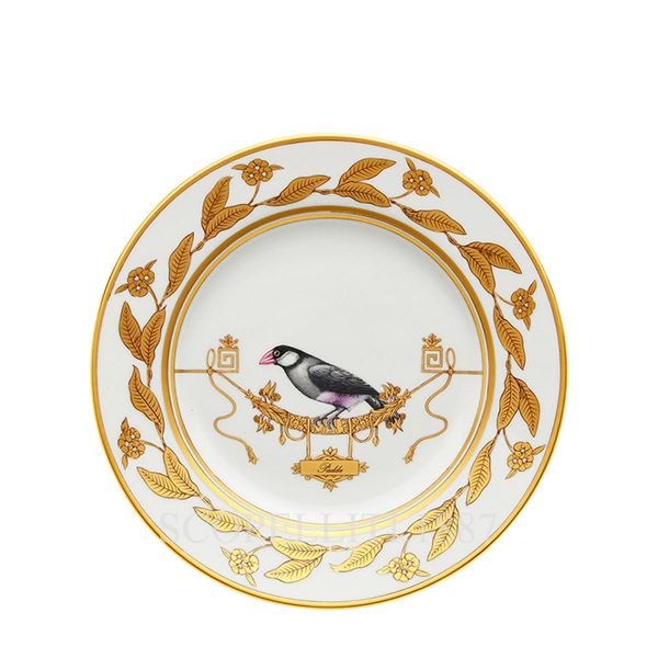 ginori voliere dessert plate padda