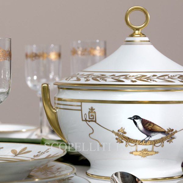 ginori voliere oval tureen
