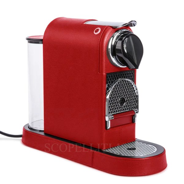 giobagnara nespresso coffee machine red scarlet