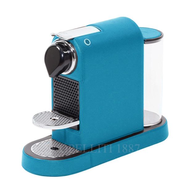 giobagnara nespresso coffee machine turquoise citiz easy