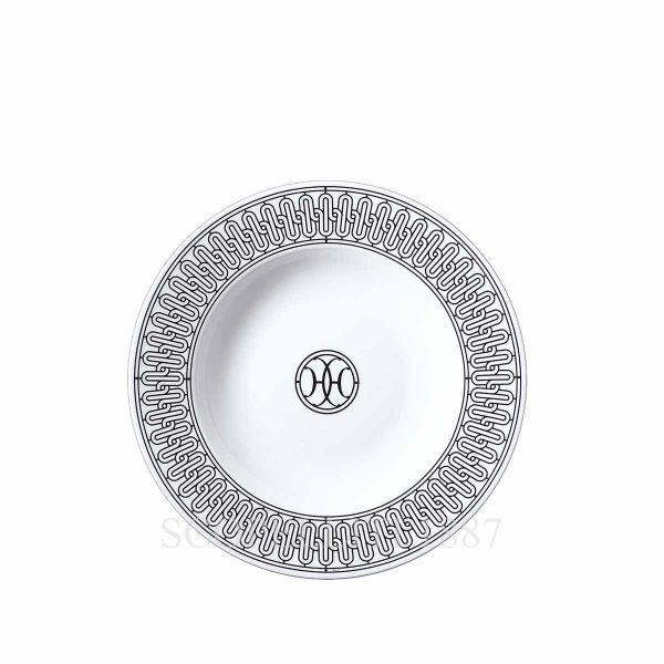 hermes h deco soup plate