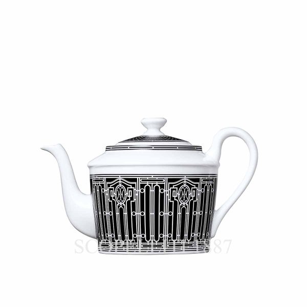 hermes h deco teapot