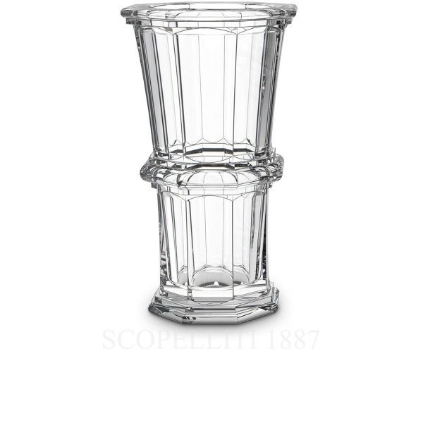 harcourt 1841 vase large transparent baccarat