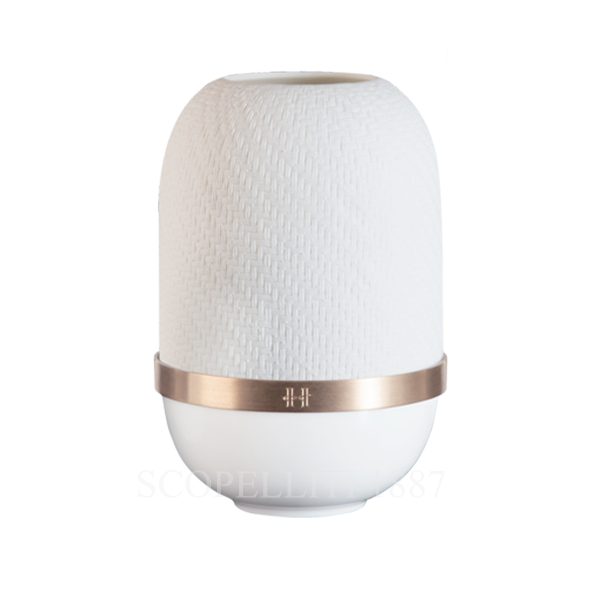 haviland canevas large candle holder gold