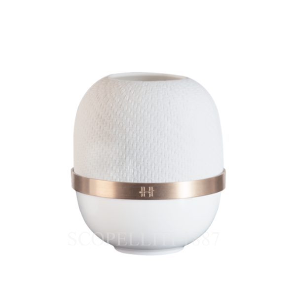 haviland canevas medium candle holder gold