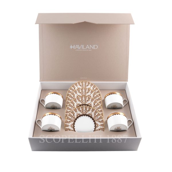 haviland cavalier royal tea cup gift box