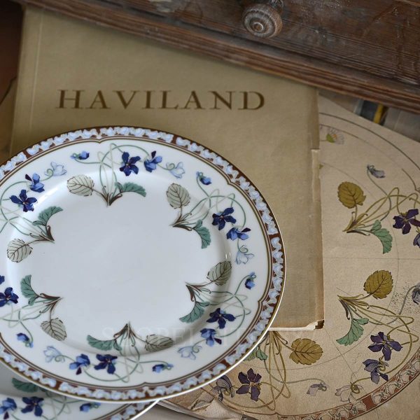 haviland imperatrice eugenie dessert plate