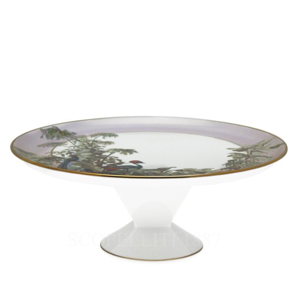 haviland le bresil footed tart platter