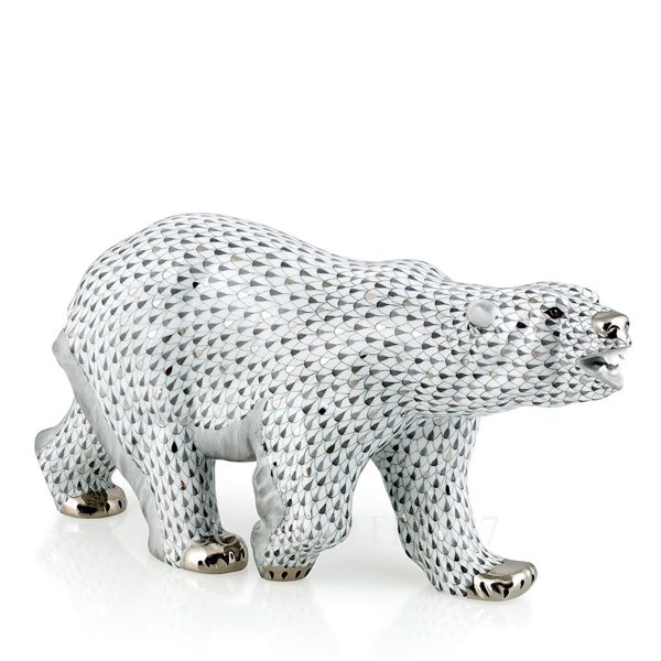 herend polar bear figurine limited edition