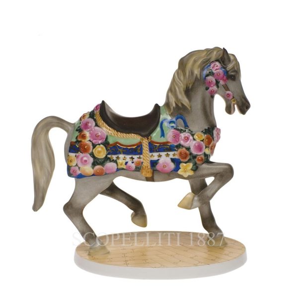 herend carousel horse figurine
