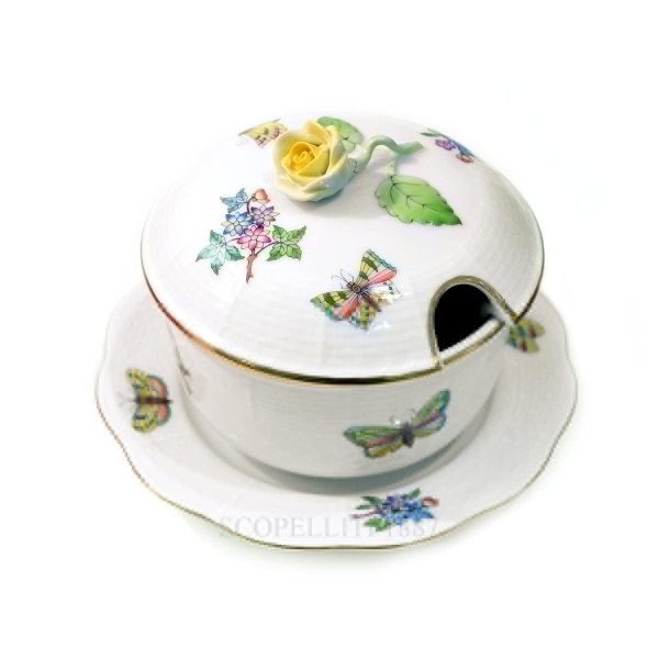 herend porcelain queen victoria cheese dish