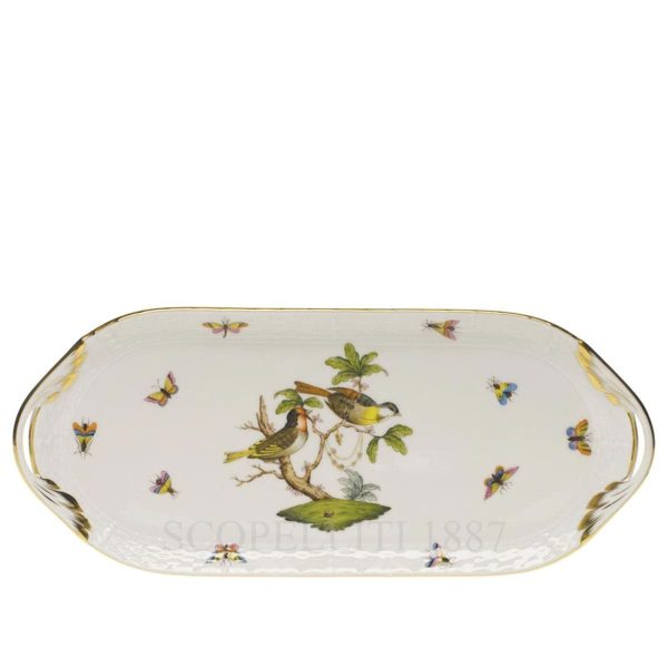 herend porcelain rothschild sandwich dish
