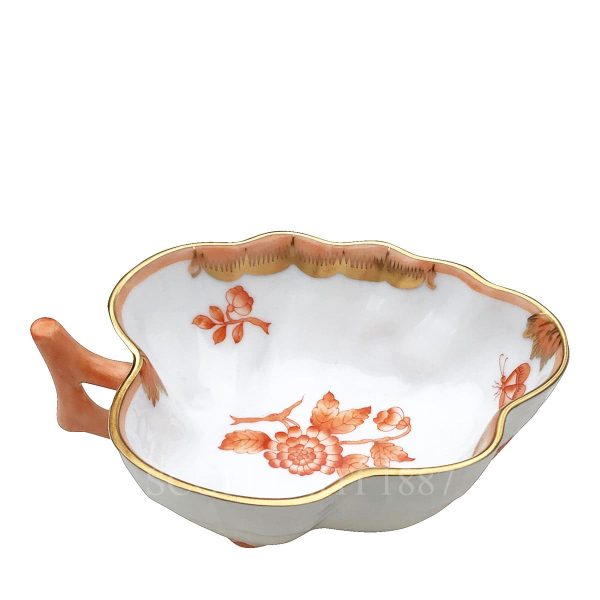 herend porcelain sugar fortuna rust