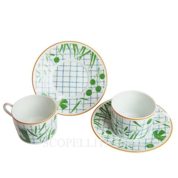 hermes a walk in the garden tea set