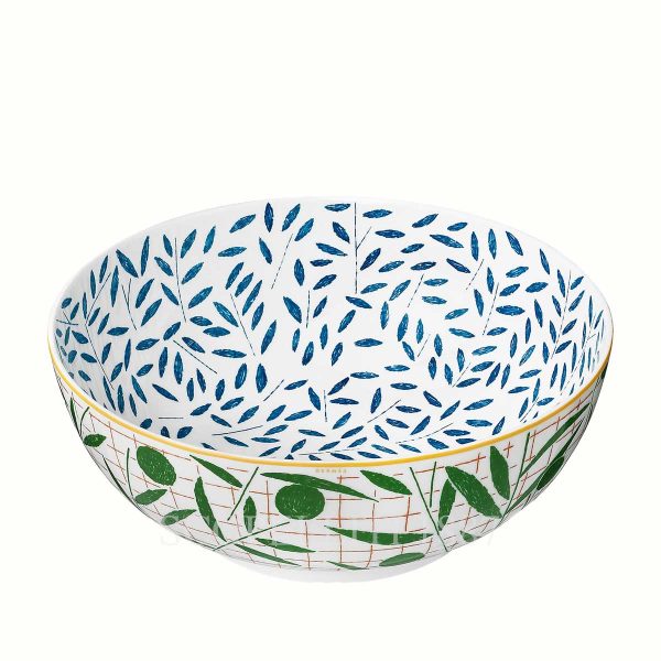 hermes a walk in the garden salad bowl 24 cm