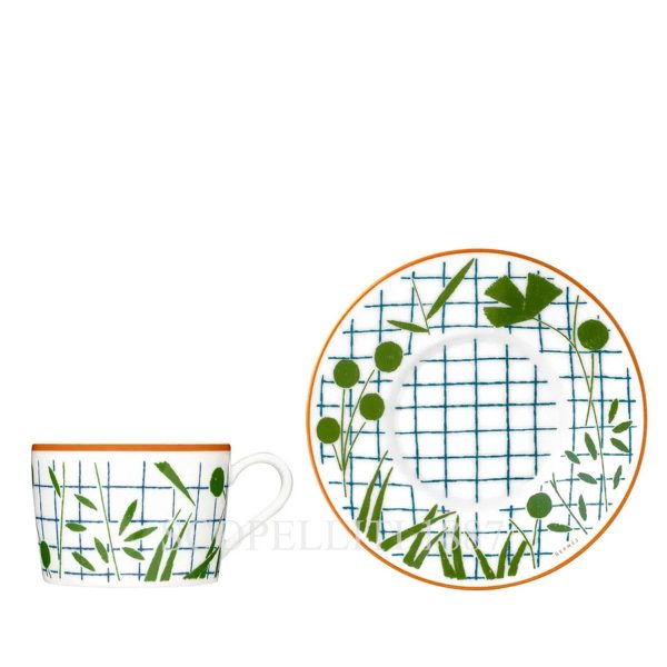 hermes a walk in the garden tea set