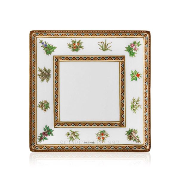 hermes square plate n.2 cheval d'orient