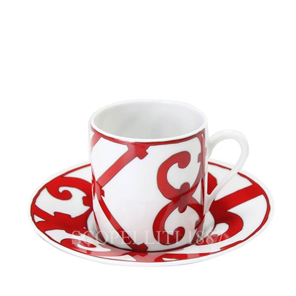 hermes balcon du guadalquivir coffee cup and saucer
