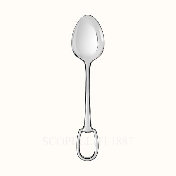 hermes coffee spoon attelage silver plated