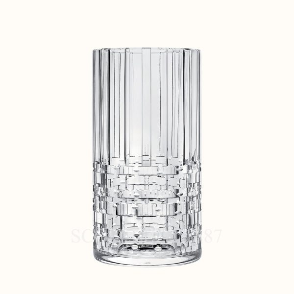 hermes crystal vase adage large