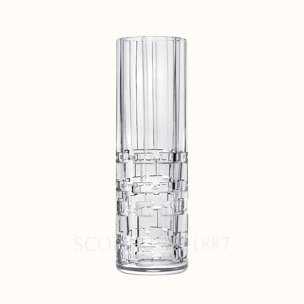 hermes crystal vase adage small
