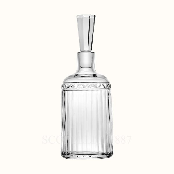 hermes crystal whisky decanter iskender