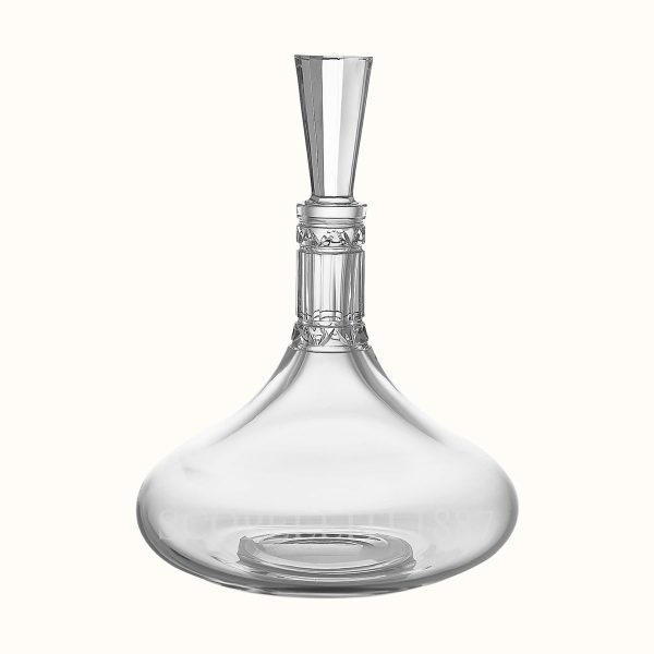hermes crystal wine decanter iskender