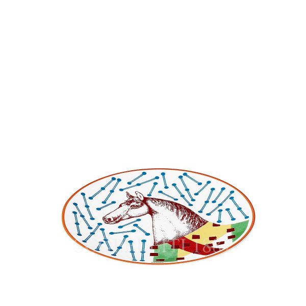 hermes hippomobile bread and butter plate n.4