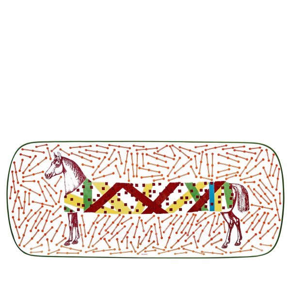 hermes hippomobile cake platter