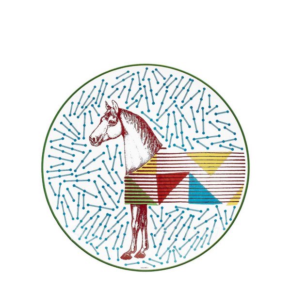 hermes hippomobile dessert plate n°4