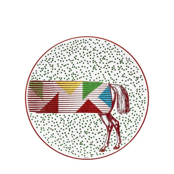 hermes hippomobile dessert plate n°6