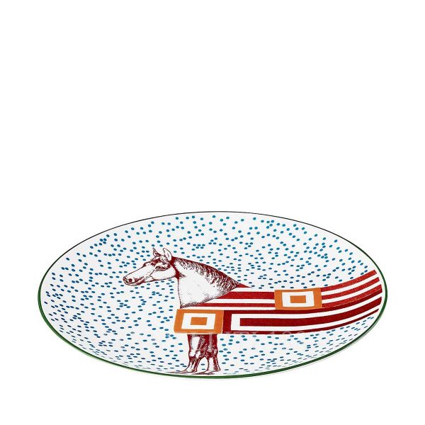 hermes hippomobile dessert plate n.1