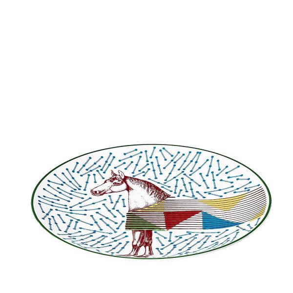 hermes hippomobile dessert plate n.4