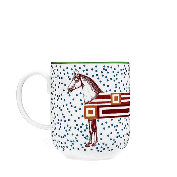 hermes hippomobile mug n°1 blue