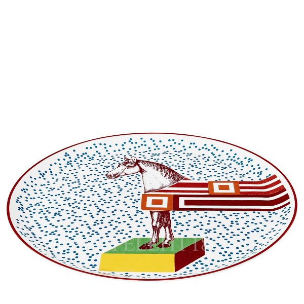 hermes hippomobile tart platter