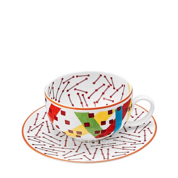 hermes hippomobile tea cup and saucer n.1