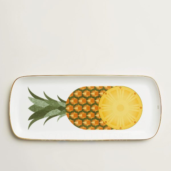 hermes kaorumi cake platter pineapple