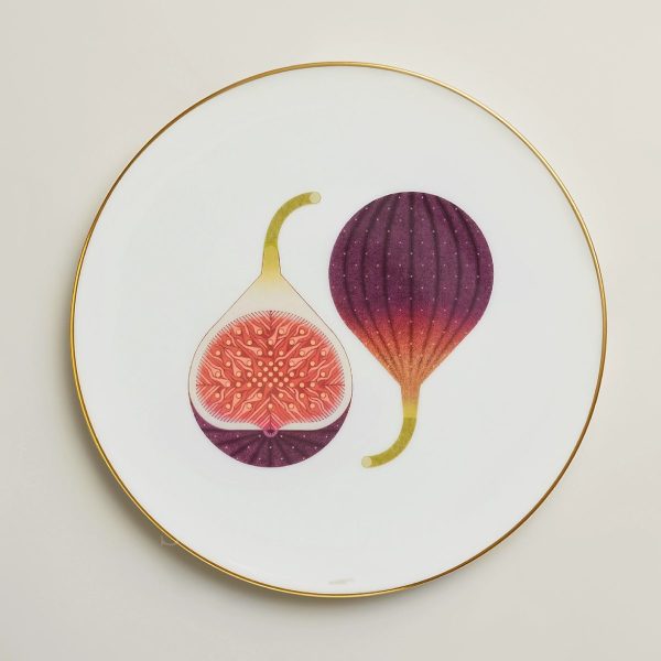 hermes kaorumi dessert plate fig