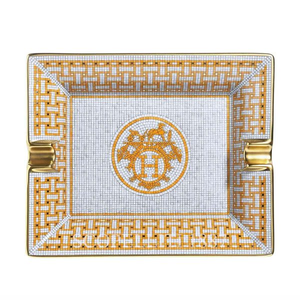 hermes mosaique au 24 gold ashtray
