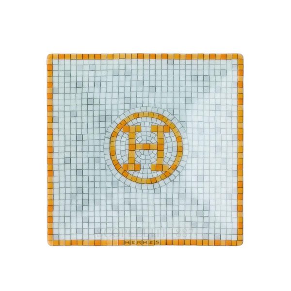 hermès mosaique au 24 square plate n.1