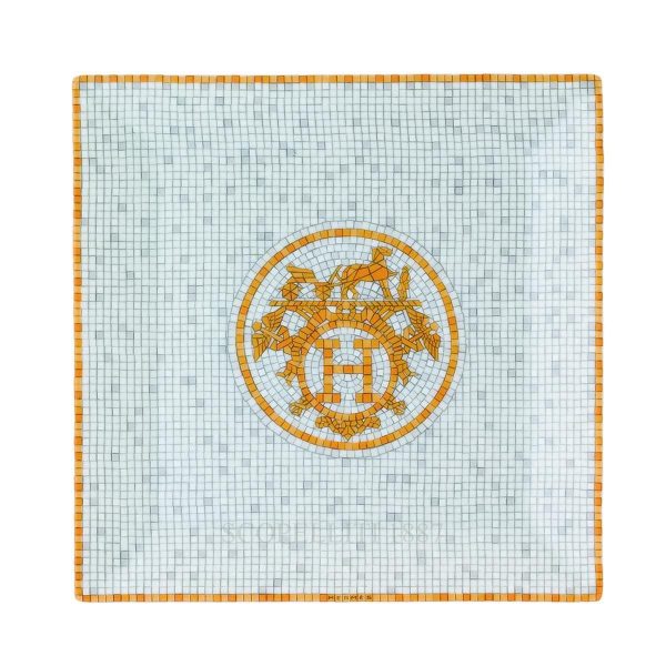 hermès mosaique au 24 square plate n.3