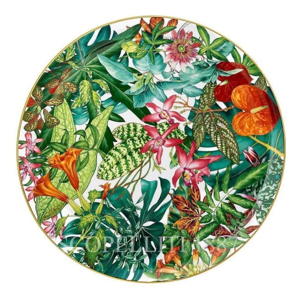 hermes passifolia platter round large