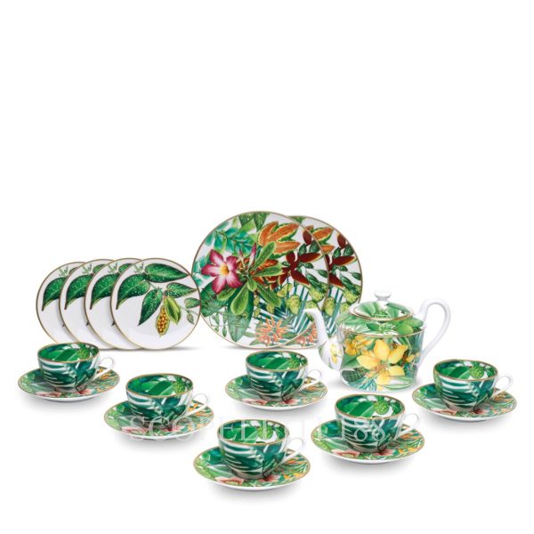 hermes passifolia tea cups